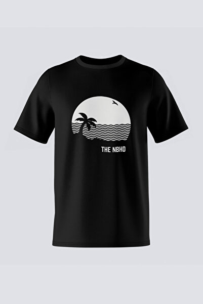 Tişört Mania Unisex Regular Fit Printed T-Shirt 100% Cotton - the Neighbourho...