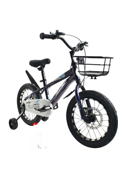 Rally 16 Inch Kids Bike for Boys and Girls with Basket and Training Wheels