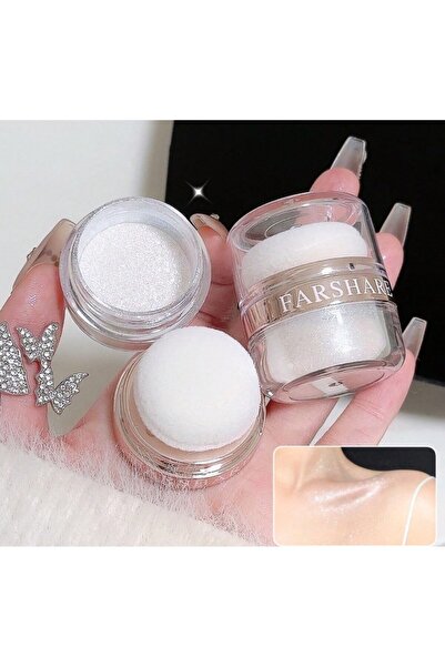 Farshare Işıltılı Vücut, Saç ve Yüz Parlatıcı Toz Sprey - 3g Highlighter (Güm...