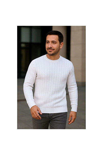 Narnuga Cycling Round Neck Knitwear Sweater Cotton Thick Corded Fabric Woven,...