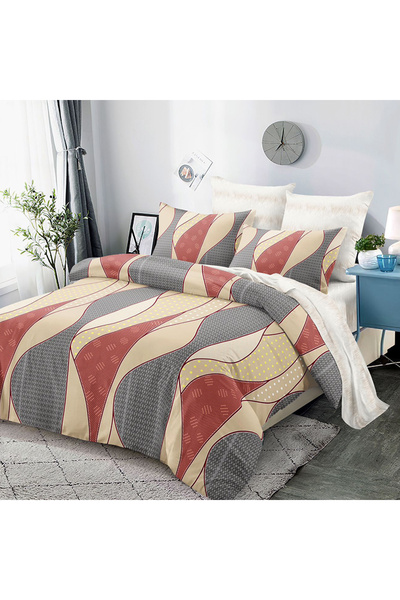 Pucioasa Duvet Cover Set with Stretchy 180x200 for double bed, 6 pieces, SDP ...