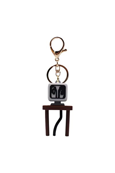 Avaleea Sprunki Keychain Figurinedark brown6cm