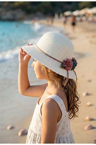 LAGRANZE قبعة صيفية للأطفال من روزابيل، مناسبة للأعمار من 4 إلى 8 سنوات