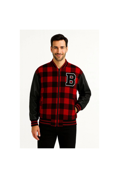 Narnuga College Jacket Burgundy -