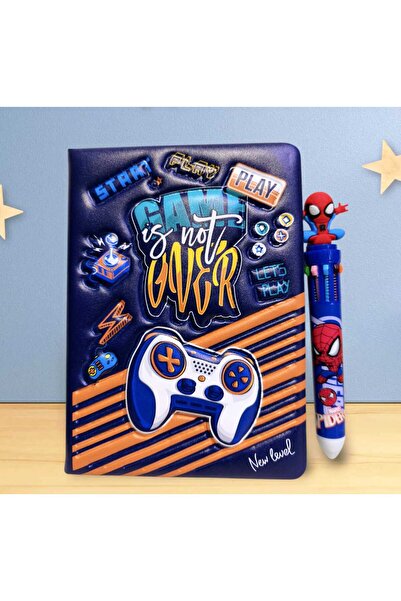 izmir yazici servis Gamer 3D Baskılı Defter 10 Renk Yazabilen Kalem Hediyeli ...