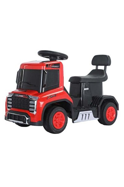 Rally سيارة لعبة للأطفال الصغار تعمل بالقدم، مزودة بمساحة تخزين أسفل المقعد.