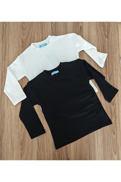 Laciel Prs Düz Siyah Pamuklu Basic