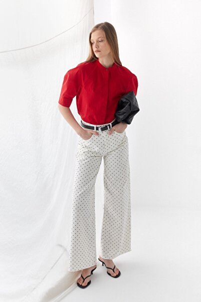 MARKALİSTE Cămașă Karpuz Kol bumbac Roșie