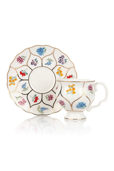 BAKIR KÖY Mien Lüks Porselen Çay & Kahve Fincan Takımı - Özel Seri