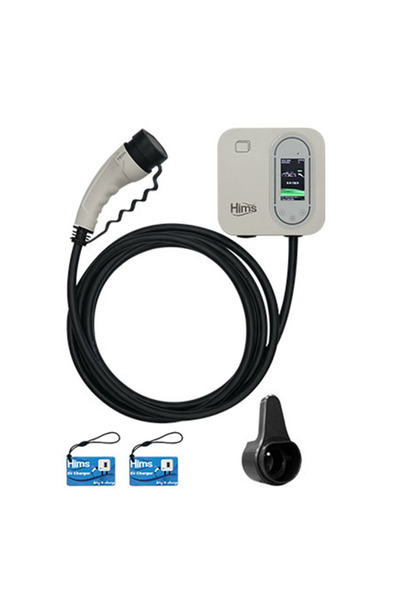 Veta Hims 22kW Tip 2 Soketli Kablolu Beyaz Smart Elektrikli Araç Şarj İstasyonu