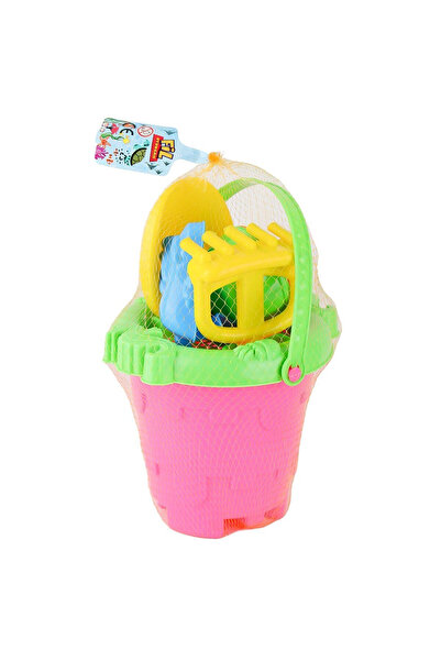 Nizam Plastik Nzm-203 Large Bucket and Rake Set