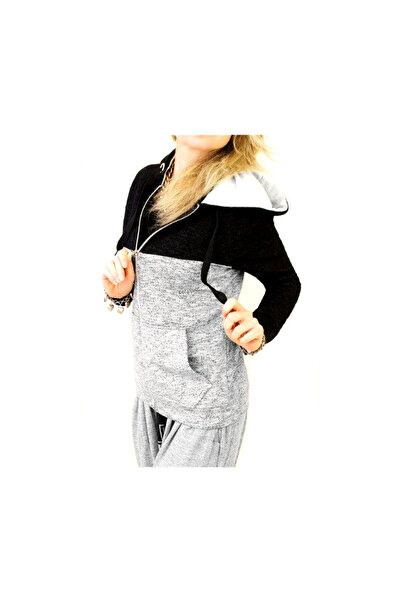 SECRET PON PON. Hanorac Pon Pon B032, culoare gri,