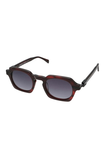 Quantum Red Fleece Ize Unisex Sunglasses 47mm