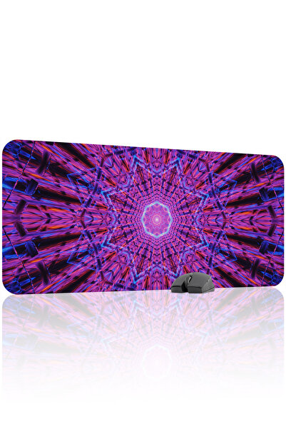 mousepad bastir لوحة ماوس الألعاب المطاطية المخيطة من Saykodelik Art مانع للا...