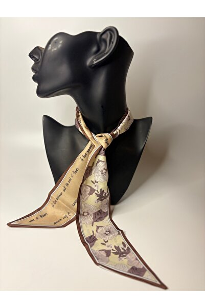 BHR AKSESUAR Eșarfă subțire cu model, panglică (6x85 cm)