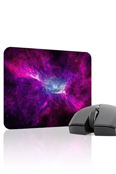 mousepad bastir لوحة ماوس الألعاب المطاطية المخيطة من جالاكسي مانع للانزلاق V...