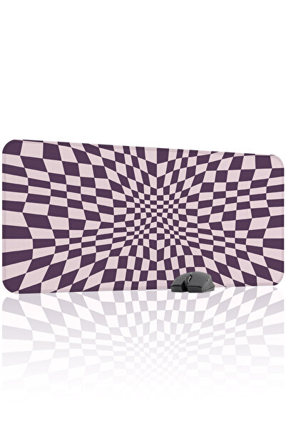 mousepad bastir Dama antialunecare Mousepad pentru jucători din cauciuc cusut...