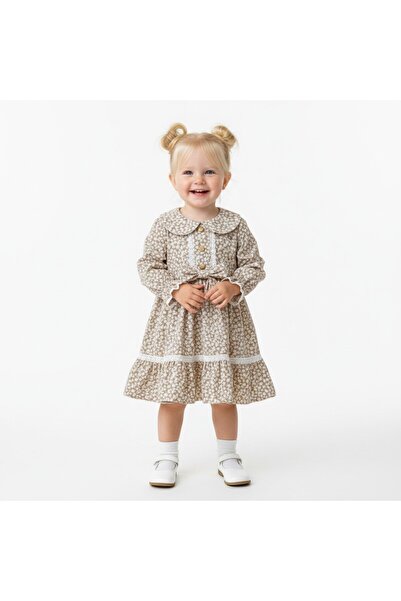 SeaBubbles Floral Girl's Dress with Bag