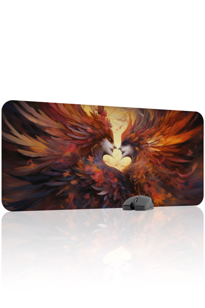 mousepad bastir Anka Kuşu Αντιολισθητικό Ραμμένο ελαστικό mousepad για παιχνί...