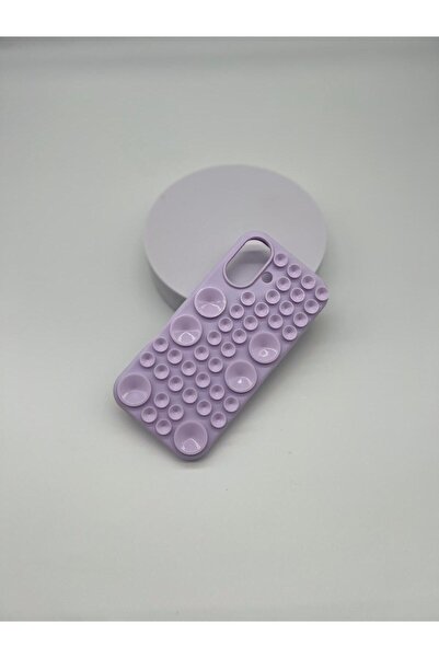 iPhone (17) uyumlu Vantuzlu Bubble Kılıf Ultra Koruma