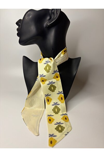 BHR AKSESUAR Eșarfă subțire cu model, panglică (6x85 cm)