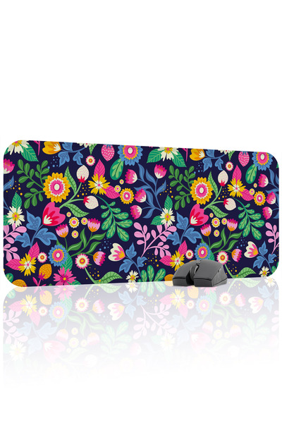 mousepad bastir Mousepad pentru jocuri din cauciuc cu modele florale antialun...