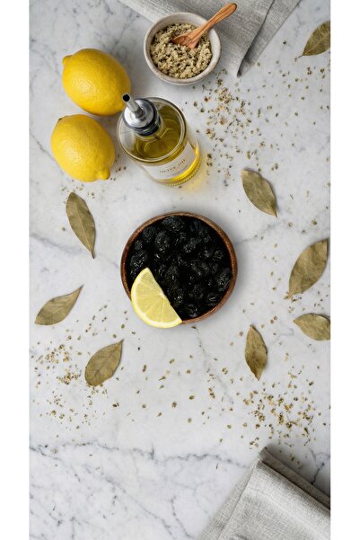 EZ ErdekZeytinlik Kuru Sele Siyah Zeytin 1 KG Vakumlu