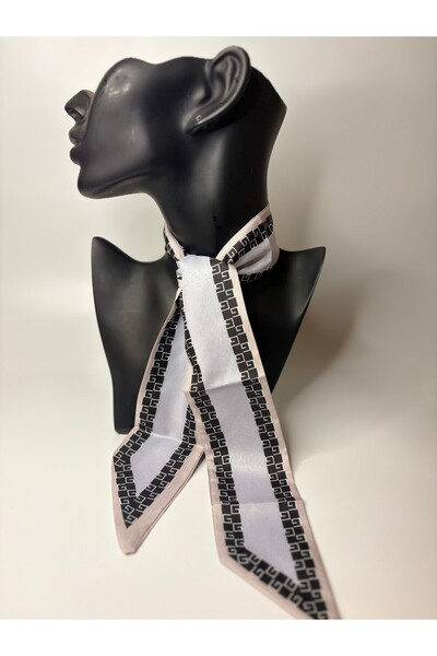 BHR AKSESUAR Eșarfă subțire cu model, panglică (6x85 cm)