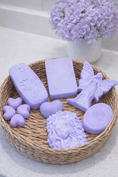 Tomris Hatun مجموعة هدايا من الصابون المصنوع يدويًا، صابون اللافندر
