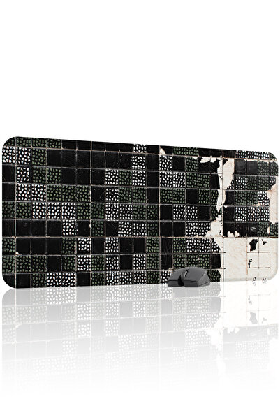 mousepad bastir لوحة ماوس الألعاب المطاطية المخيطة من نوع مانع للانزلاق من Gr...