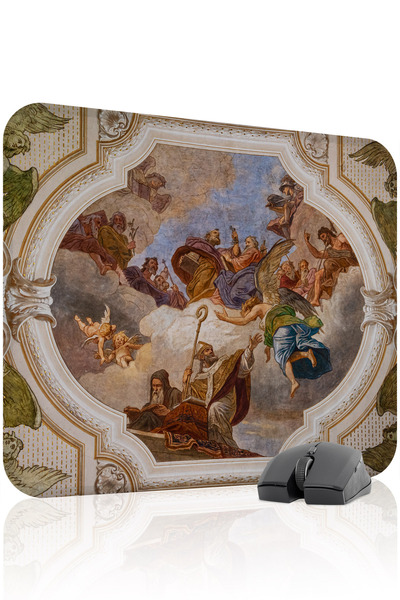 mousepad bastir Mousepad pentru jocuri din cauciuc cu cusături Medieval Art a...