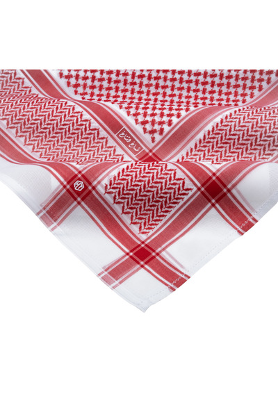 hashtag Modern red hashtag shemagh with a distinctive design - high quality, ...