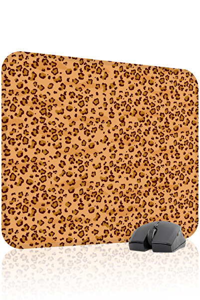 mousepad bastir لوحة ماوس الألعاب المطاطية المخيطة من ليوبارد مانع للانزلاق V...