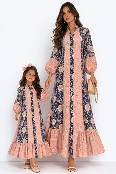 THOGUE Elegant mother and daughter jalabiya set for special occasions