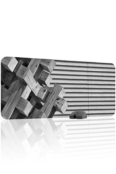 mousepad bastir لوحة ماوس الألعاب المطاطية المخيطة من نوع Brutalist Style مان...