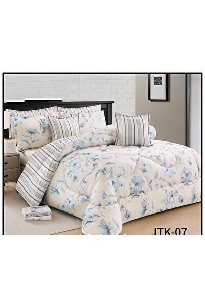 Gen Tech مفرش نفرين صيفي 6 قطع بتشكيله جديده 260+240