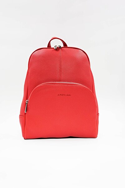 Aron Atelier Vanessa red women's backpack