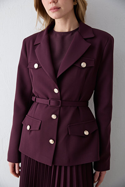 Melike Tatar Pilise Skirt Jacket Set 32-2735