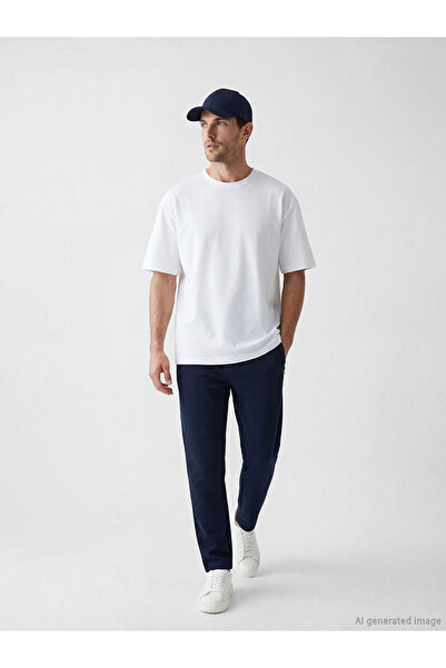 LC Waikiki Lcwaikiki Classic Navy Blue Standard Fit Men's Sweatpants