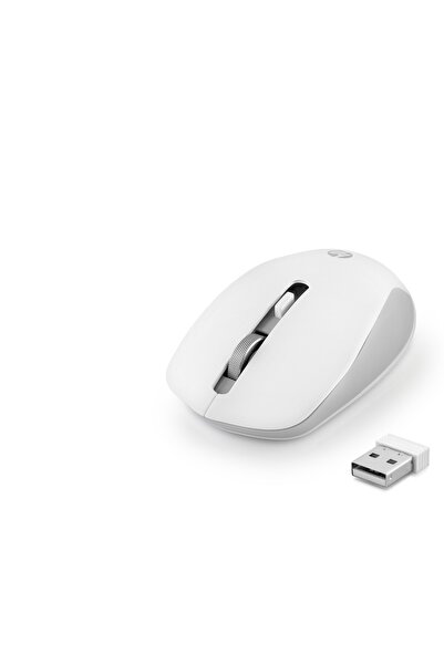 Skygo Sessiz Kablosuz Mouse Optik 800/1600 Dpi - Beyaz S1000B
