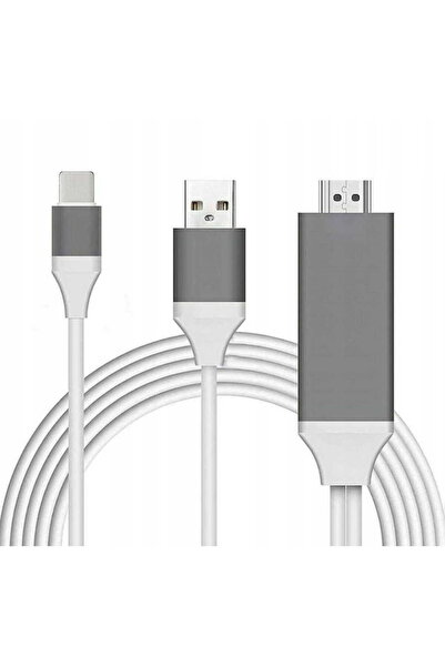 zenwire Cablu adaptor tip Lightning 200cm, Zenwire, HDMI, USB 1 m, Plug & Pla...