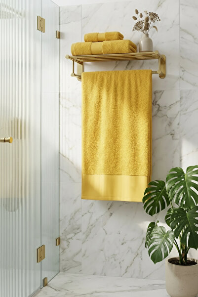 Vintero Home 100% Cotton Soft-Textured Bath Towel - 70X140 cm
