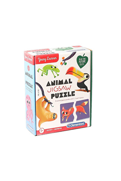 CLEMENTONI 75043TR Young Learner - لغز الحيوانات اللطيفة +3 سنوات