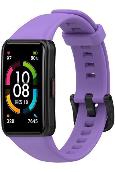 Dexmon حزام سيليكون ناعم متوافق مع هواوي باند 6 بإبزيم