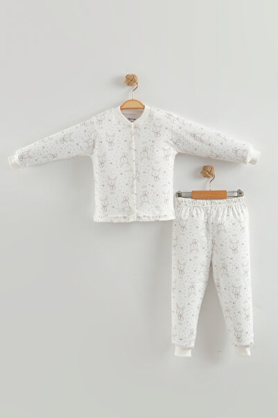 YİNZ Bebek&Çocuk Çitçitli Pijama Takimi-Oeko-Tex Sertifikali %100 Pamuk, Mevs...