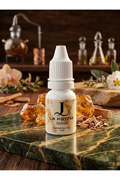 Amber Esansiyel Uçucu Koku Yağı Buhurdanlık Yağı Difüzör Esansı Hobi Esans Ortam Oda 10ml