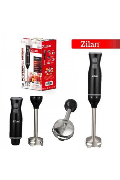 Zilan Mixer vertical ZLN5220, 250W, lame otel inoxidabil, baza detasabila, 2 ...