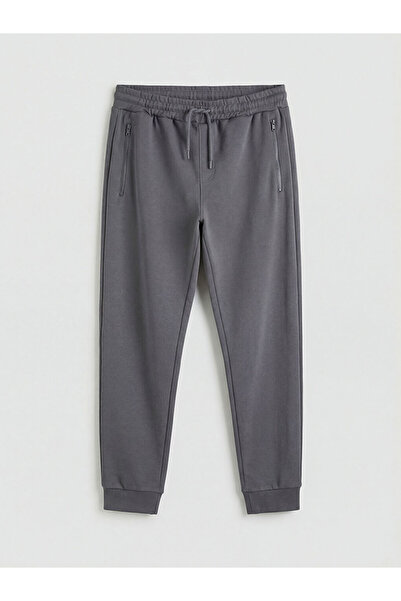 LC Waikiki Lcwaikiki Classic Grey Standard Fit Men's Jogger Sweatpants