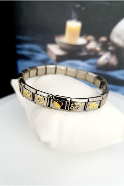 Reyna Steel Altın Çağı Yaşatan Çelik Takılar Steel Bracelet