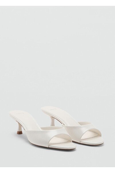 MANGO Woman Kitten topuklu kayışlı sandalet